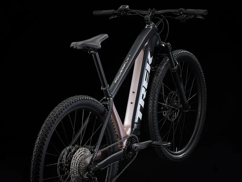 TREK Powerfly 5 625Wh Gen 3 Electric Bike in Grey and Rose Gold